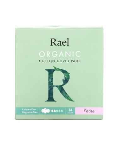 Rael Organic Cotton Cover Pads Petite 14 Pads