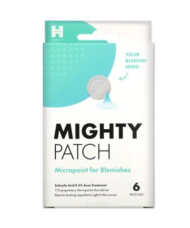 Hero Cosmetics Mighty Patch Micropoint for Blemishes 6 Patches