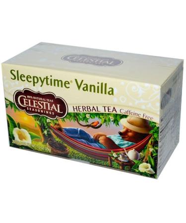 Celestial Seasonings Herbal Tea Sleepytime Vanilla Caffeine Free 20 Tea Bags 1.0 oz (29 g)