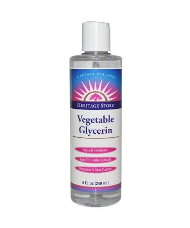 Heritage Store Vegetable Glycerin 8 fl oz (240 ml)