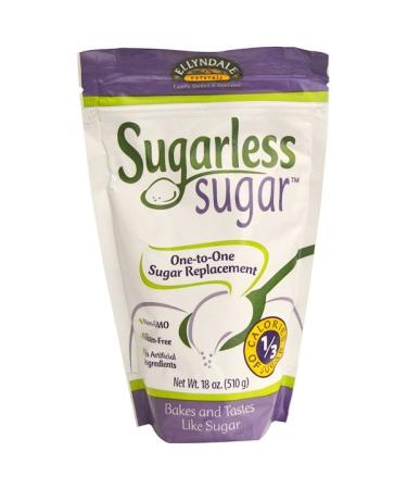 Now Foods Ellyndale Naturals Sugarless Sugar 18 oz (510 g)