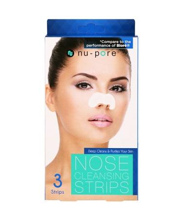 Nu-Pore Nose Cleansing Strips 3 Strips