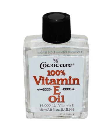 Cococare 100% Vitamin E Oil .5 fl oz (15 ml)