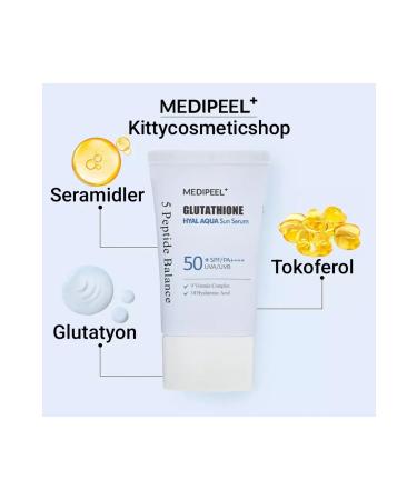 Medipeel Medi-Peel Glutathione Hyal Aqua Sun Serum SPF50+ PA++++ 50 ml