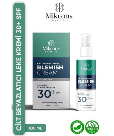 mikeonscosmetics Skin Whitening Blemish Cream 100 ml 30 spf