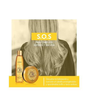 Montibello Gold Oil Essence The Amber & Argan Mask 500 Ml - Buy Online on GoSupps.com