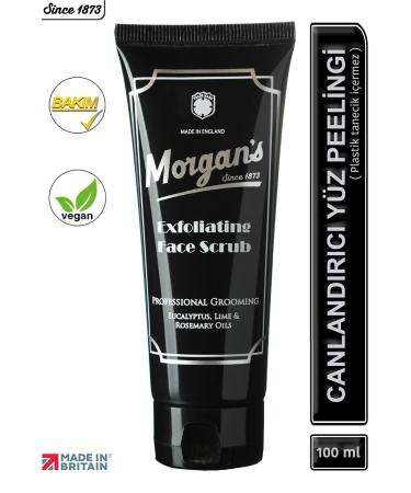 Morgan's Pomade Exfoliating Face Scrub - Revitalizing Facial Peeling 100 ml