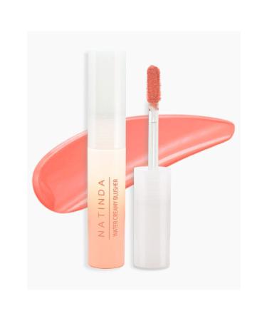 NAT NDA Cream Blush-Skin-Adapting Moisturizing Water Creamy Blusher #01-Liquid Blush