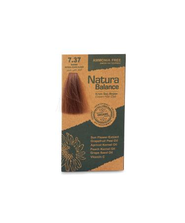 NATURABALANCE Nb Organic Hair Dye No:7.37 Almond