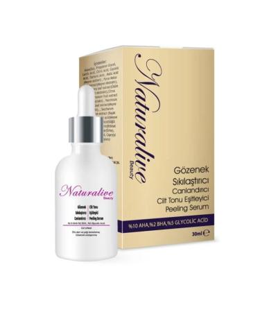Naturalive Pore Tightening Revitalizing Skin Tone Equalizing Peeling Serum 30ml