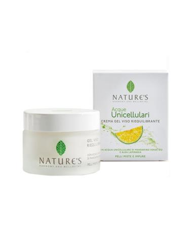 Nature's Acque Rebalancing Face Gel Cream 50 ml - Sebum Balancing Cream