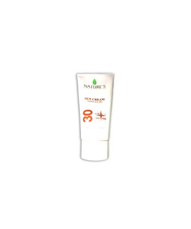 Nature's Sun Cream Spf 30 50 Ml Bag Size