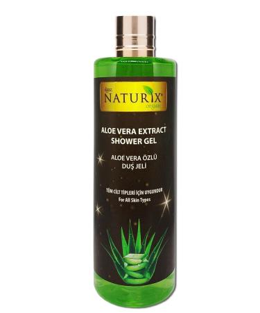 Naturix Aloe Vera Shower Gel Moisturizing Shower Gel Therapy Long-lasting Fragrance Perfume Effect Shower Gel 400 Ml - Buy Online on GoSupps.com