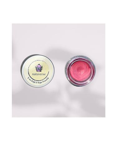NATUVERSE Cream Lipstick & Eyeshadow & Blush 100% Natural & Vegan & Handmade