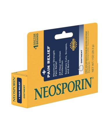 Neosporin Pain Relief Ointment 28.3gr - Buy Online on GoSupps.com