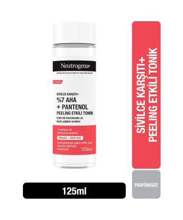 Neutrogena Anti-Acne Plus Peeling Toner Glycolic + Citric Acid 100ml PR