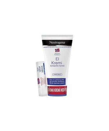Neutrogena Hand Cream Perfumed 75 Ml + Lip Moisturizer