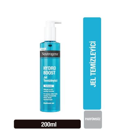 Neutrogena Hydro Boost Water Gel Facial Cleanser Unscented 200ml