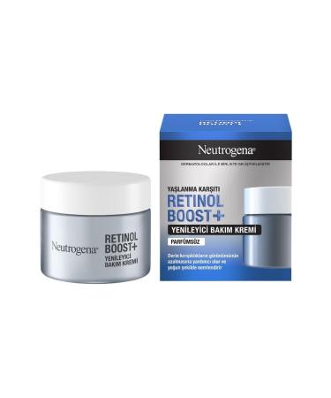 Neutrogena Retinol Boost+ Anti-Wrinkle and Dark Spot Renewal Care Cream 50 ml - Buy Online on GoSupps.com