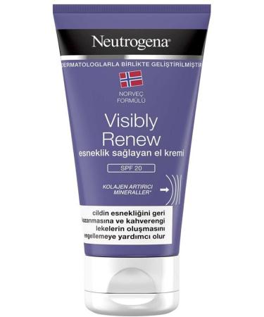 Neutrogena Visibly Renew Hand Cream 75ml Spf20
