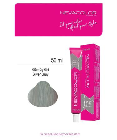Neva Color Nevacolor Tube Paint Silver Gray