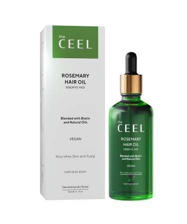 The Ceel Rosemary Oil Complex Fast Hair Growth Biotin Hair Care for Hair Loss and Damaged Hair - Buy Online on GoSupps.com
