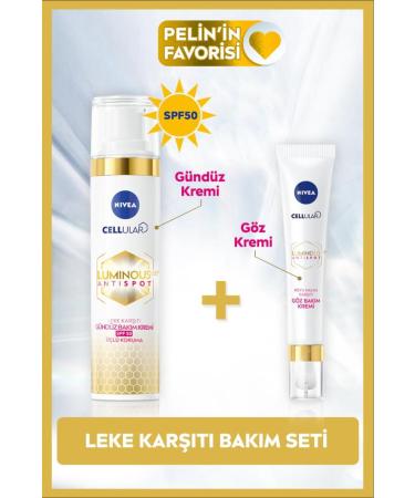 NIVEA 630 Anti-Dark Ring Eye Cream 15ml630 Anti-Blemish Daytime Facial Cream 40ml P.HIDDEN GG242