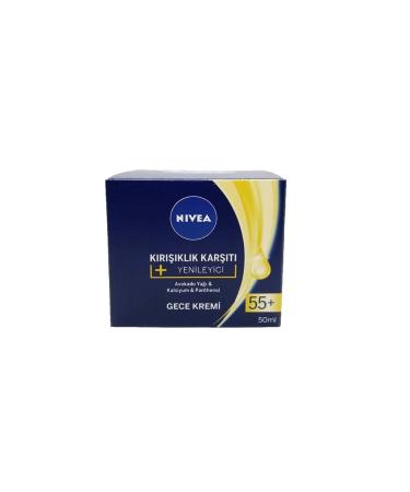 NIVEA NIVEA ANTI-WRINKLE AND REGENERATING +55 NIGHT CREAM 50ML