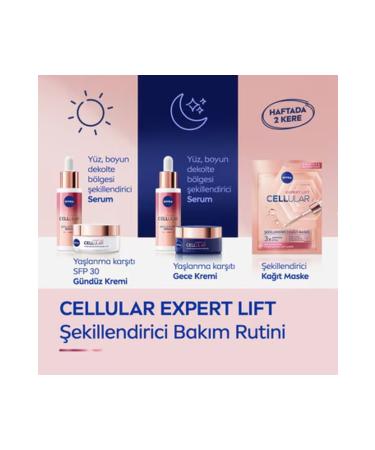 NIVEA Cellular Expert Lift Pure Bakuchiol and Hyaluronic Acid Day Cream 50 ml - Buy Online on GoSupps.com