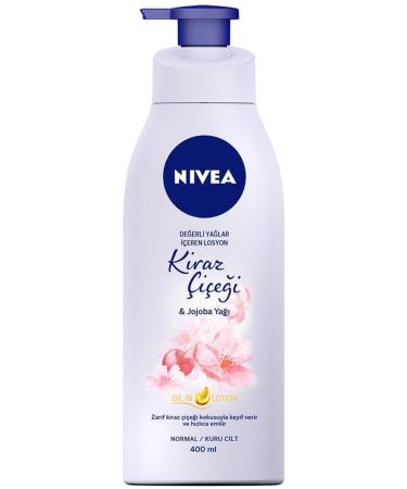NIVEA Cherry Blossom and Jojoba Oil Body Lotion 400 ml