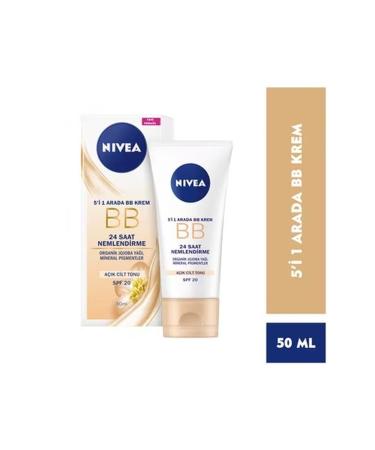 NIVEA Essentials BB Cream Light Tone Day Face Care Cream 50 ml
