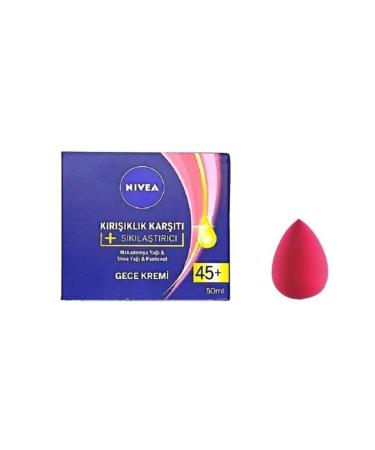 NIVEA NIGHT CREAM 50ML - ANTI-WRINKLE + FIRMING 45+ AGE