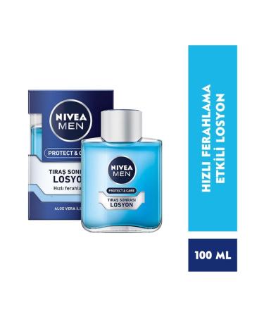 NIVEA Men Refreshing After Shave Lotion with Aloe Vera Extract 100 Ml
