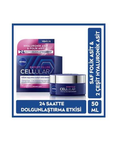 NIVEA Skin Firming and Restorative Night Cream For Skin Showing Signs of Aging 50ml DkHair1643