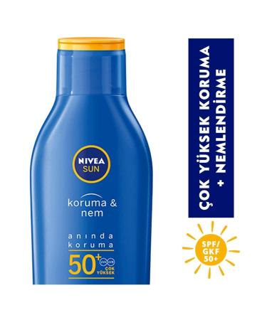 NIVEA Sun Protection and Moisture Sun Lotion Spf 50+ 200 Ml