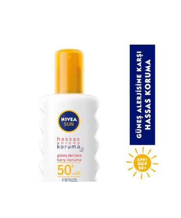 NIVEA Sun Spray Sun Protection Against Sun Allergy Spf 50 200ml