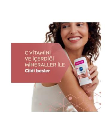 NIVEA Women's Stick Deodorant Derma Control Clinical 50 ml Anti-Underarm Darkening with Vitamin C - Buy Online on GoSupps.com