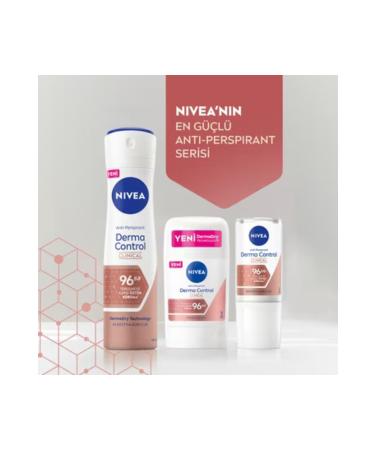 NIVEA Women's Stick Deodorant Derma Control Clinical 50 ml Anti-Underarm Darkening with Vitamin C - Buy Online on GoSupps.com