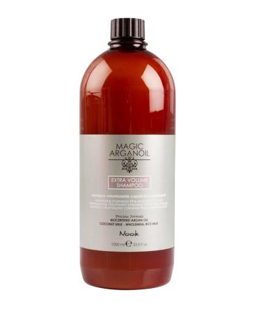 Nook Fine and Stressed Hair Magic Argan Extra Volume Moisturizing Shampoo 1.000 ml