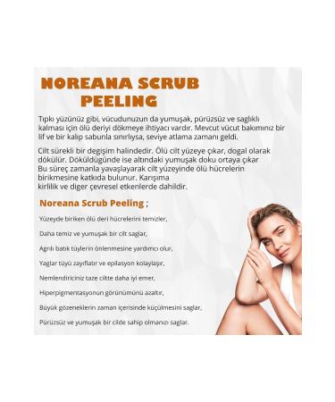 Noreana Apricot Scrub Peeling 800ml Ingrown Hair Remover & Intensive Moisture Support - Buy Online on GoSupps.com