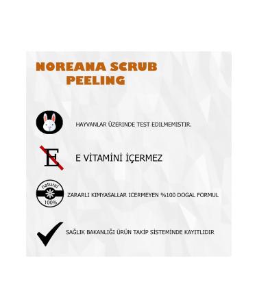 Noreana Apricot Scrub Peeling 800ml Ingrown Hair Remover & Intensive Moisture Support - Buy Online on GoSupps.com