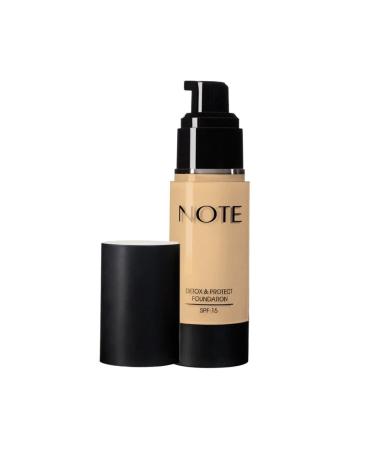 Note Cosmetics Cosmetic - Detox & Protect Foundation Foundation 01 Beige Kuattoprof