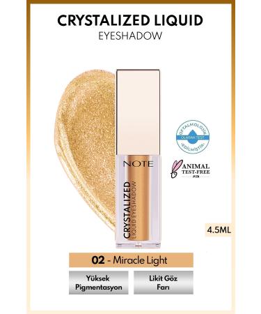 Note Cosmetics Highly Pigmented Liquid All-Day Long Metallic Eyeshadow With Creamy Texture 02 Passi.4838