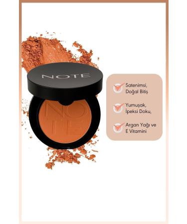 Note Cosmetics Luminous Silk Compact Blusher Powder Blush - 03 Coral - Buy Online on GoSupps.com