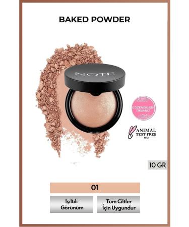 Note Cosmetics Makeup Balancing Long-Lasting Luminous Loose Powder-01 Stardust Passi-256