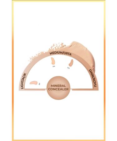 Note Cosmetics Mineral Concealer Spf 15 Intensive Concealer Metal Head Under Eye Concealer - 201 Light - Buy Online on GoSupps.com