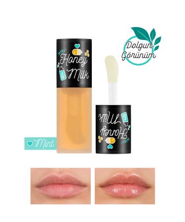 Missha Honey and Milk Nourishing Mint Flavored Lip Care Oil A'PIEU Honey&Milk Lip Oil Light (Mint)
