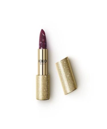 KIKO Holiday Wonderlights Starry Night Sparkling Lipstick 04 Enigmatic Burgundy - Buy Online on GoSupps.com