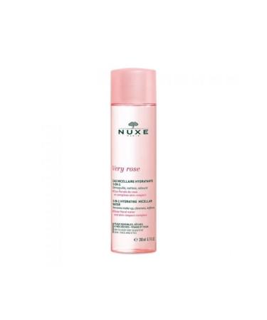 Nuxe Very Rose 3 In Make-Up Remover Water 200 Ml Dry Skin (nux101)
