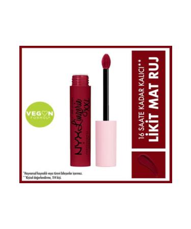 NYX Professional Makeup Lip Lingerie XXL Liquid Lipstick
